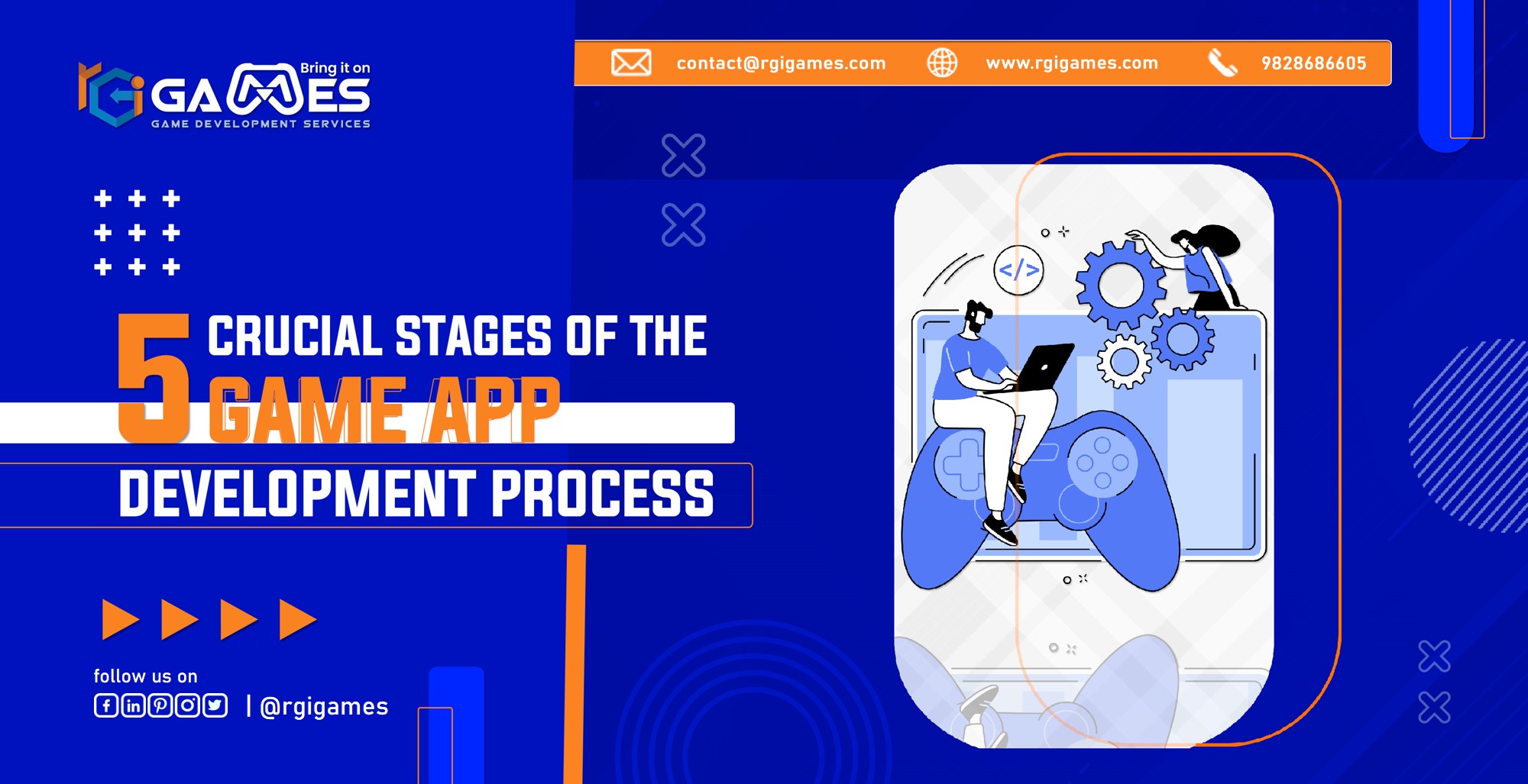5 Crucial Stages of the Game App Development Process